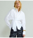 OU. Top Blouse Rue Perronet blanche