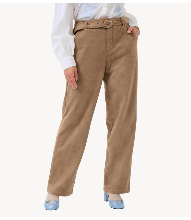 Cream Broek CRCala Pant Cocoa Crème 32