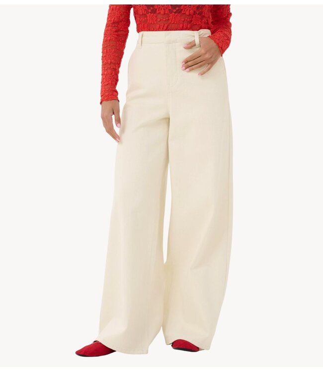 Broek CRVisti Twill Pant Natural San 34