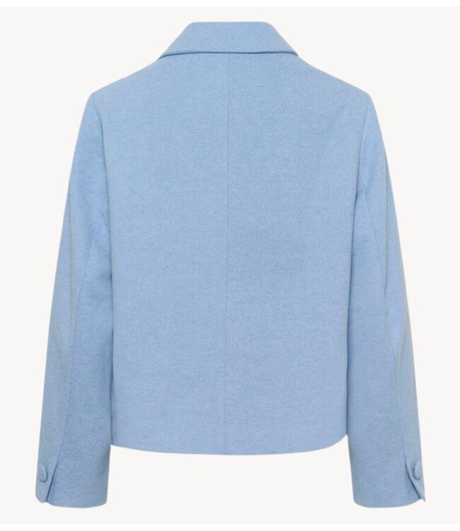 Cream Jas CRCessie Short Coat Rain Washed M