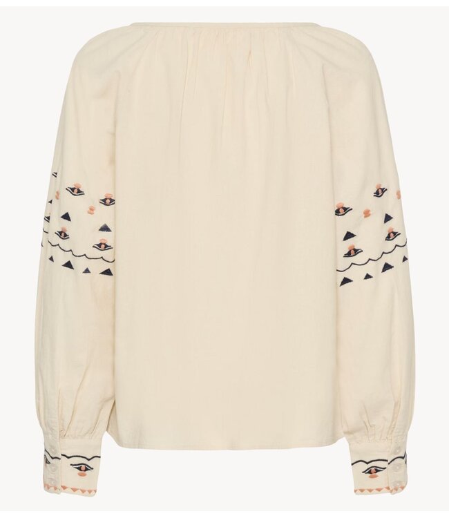 Cream Blouse CRAgate Blouse Oatmeal