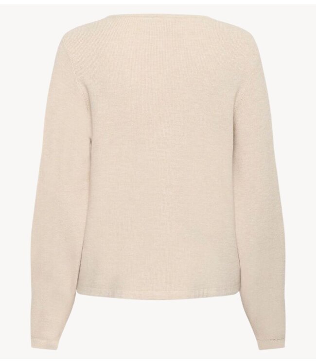 Cream Blouse CRDela Knit Blouse Oat melange