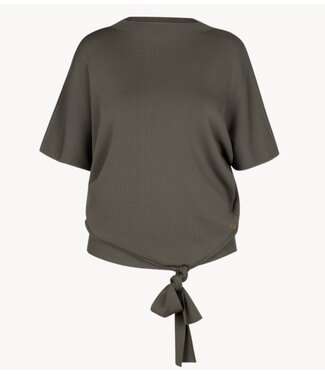 Studio Anneloes Top Jottie knot pullover new army