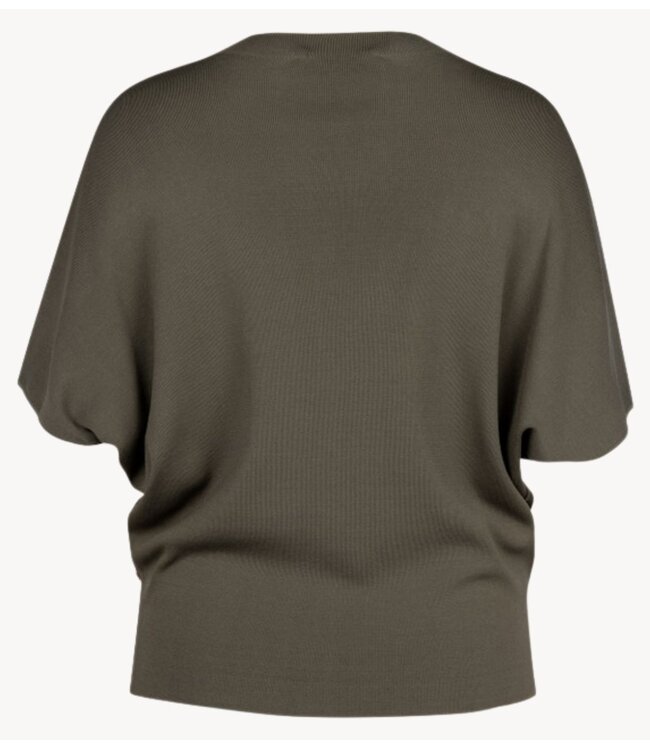 Studio Anneloes Top Jottie knot pullover new army