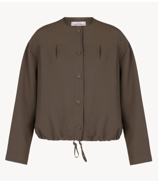 Studio Anneloes Jack Selma waffle jacket new army