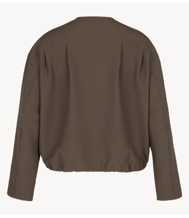 Studio Anneloes Jack Selma waffle jacket new army