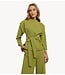 Studio Anneloes Top Hailey twill top dark lime