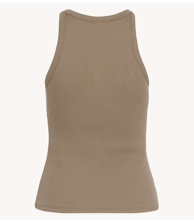 Top GZdrew logo tank 2.0 walnut