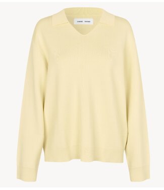 Samsøe Samsøe Trui SAANNE POLO 15825 ethereal green