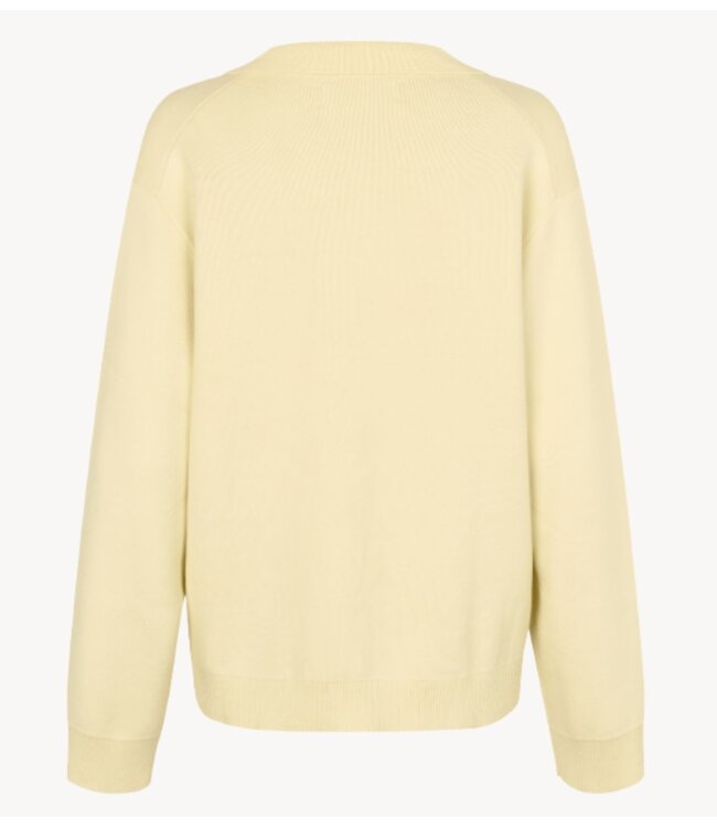 Samsøe Samsøe Trui SAANNE POLO 15825 ethereal green