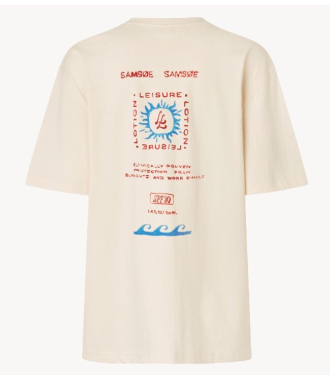 Samsøe Samsøe T-Shirt ERGEI T-SHIRT 15316 Nuetral leisure