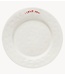 Anna+Nina Bord I Love You Breakfast Plate White essential