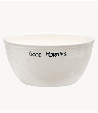 Anna+Nina Kom Good Morning Bowl White essential