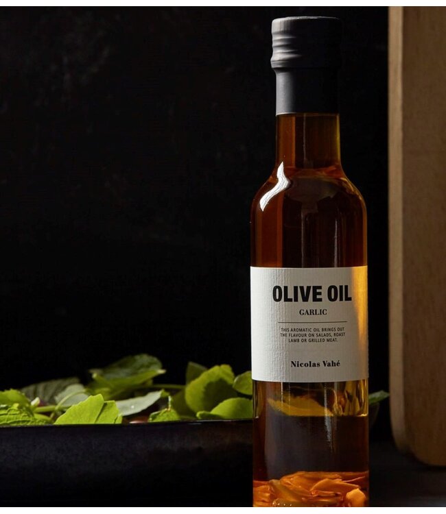Nicolas Vahé Olijfolie Olive oil with garlic 250ml