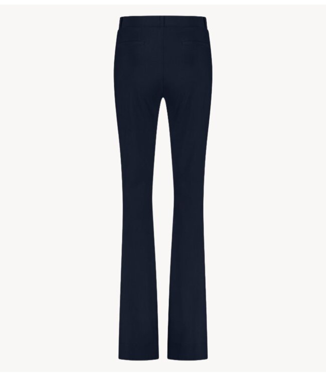 Studio Anneloes Broek Flair long bonded trousers dark blue ESSENTIALS