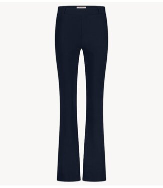 Studio Anneloes Broek Flair bonded trousers dark blue ESSENTIALS