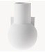 HKLIVING Vaas matt white vase S