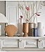 HKLIVING Vaas matt white vase S