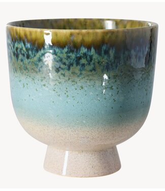 HKLIVING Pot Retro flower pot lagoon