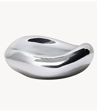 HKLIVING Schaal Gleam glass bowl, chrome