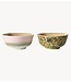 HKLIVING Kom 70s ceramics: ramen bowl, ascend (set of 2)