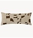 HKLIVING Kussen Natural patched cushion  (70x30cm)