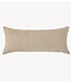 HKLIVING Kussen Natural patched cushion  (70x30cm)