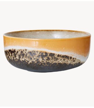 HKLIVING Kom 70s ceramics: tapas bowl fire