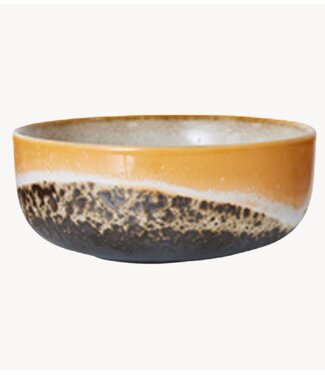 HKLIVING Kom 70s ceramics: tapas bowl fire