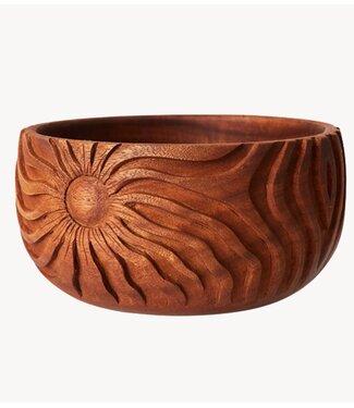 HKLIVING Kom Hand carved bowl M