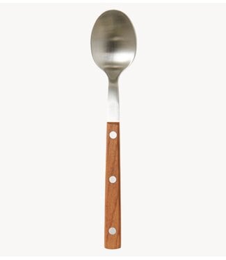 HKLIVING Lepel 70s cutlery wooden dessert spoon
