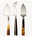 HKLIVING Bestek cheese knives havana (set of 3)