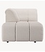 HKLIVING Bank Wave couch: element left divan, cosy, beige