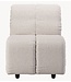 HKLIVING Bank Wave couch: element middle small, cosy, beige