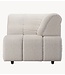 HKLIVING Bank Wave couch: element right high arm, cosy, beige