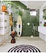 HKLIVING Badmat Round bath mat monochrome (ø120cm)