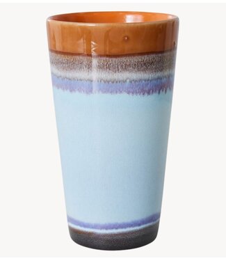 HKLIVING Mok 70s ceramics: latte mugs, ash