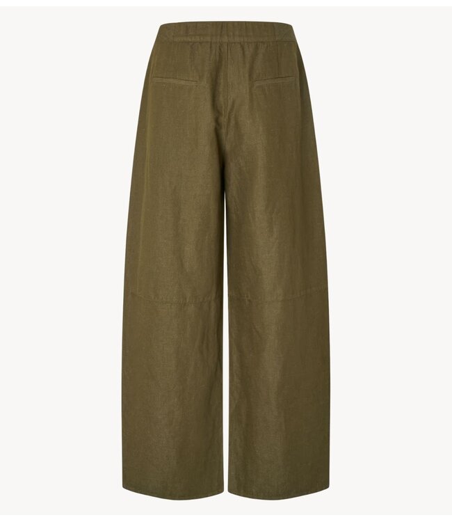 Samsøe Samsøe Broek SAROKO TROUSERS 15930 OVERLAND TREK MEL.