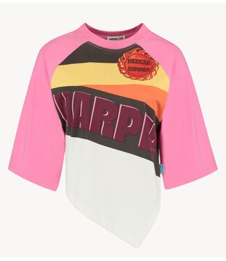 HARPER & YVE Top MEXICANSUMMER-SS BRIGHT PINK