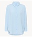 My Essential Wardrobe Blouse MWVilda Sunna Boxy Shirt Cashmere Blue