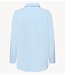 My Essential Wardrobe Blouse MWVilda Sunna Boxy Shirt Cashmere Blue
