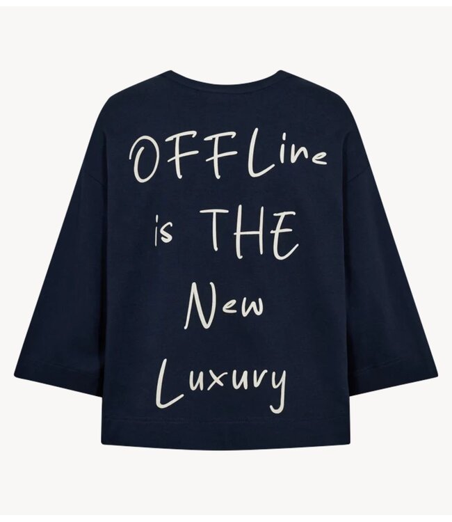 Copenhagen Muse Shirt CMMUSE-TEE total eclipse w. jet