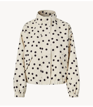 Y.A.S Jack YASFIPA LS QUILTED JACKET black dots