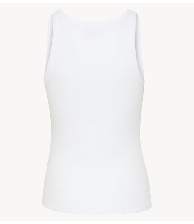 Gestuz Top DrewGZ sl logo tank bright white