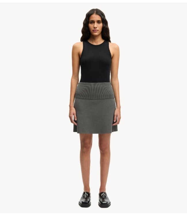 Samsøe Samsøe Rok SAANNE SKIRT 15825 GUNMETAL