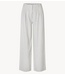 Samsøe Samsøe Broek SAIBEN TROUSERS 15931 LIGHT GREY MEL.