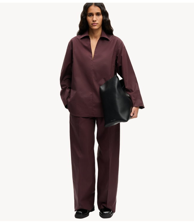 Samsøe Samsøe Broek SAJULIO TROUSERS 15933 FUDGE