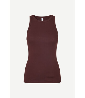 Samsøe Samsøe Top ALEXO TANK 7542 FUDGE