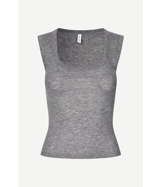 Samsøe Samsøe Top SADOU TANK TOP 15886 MID GREY MEL.