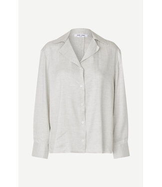 Samsøe Samsøe Blouse SAIBEN SHIRT 15931 LIGHT GREY MEL.